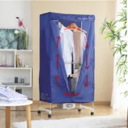 Secador Elétrico Portátil com 2 Níveis Dupledry Blue InnovaGoods 1200 W Casa | Jardim - nacloset 2