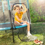 Cama Elástica Infantil com Rede de Segurança Kidine Brinquedos e Jogos - nacloset 2