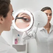 Espelho de Aumento LED (com Braço Flexível e Ventosa) Acessórios e organizadores - nacloset