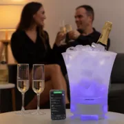 Balde de Gelo LED com Altifalante Recarregável Sonice Acessórios de Cozinha - nacloset