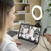 Aro de Luz Selfie com Pinça de Suporte Lumahoop InnovaGoods Casa | Jardim - nacloset