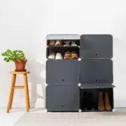 Sapateira Modular Portátil InnovaGoods Cinzento Casa | Jardim - nacloset
