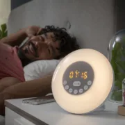Despertador Amanhecer Recarregável com Alta voz Sunrilk InnovaGoods Casa | Jardim - nacloset