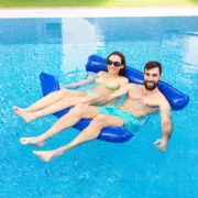 Rede Dupla Flutuante de Água para Piscina Camas de rede - nacloset