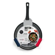Conjunto de Frigideiras Quttin Alumínio 24 cm 3 Peças (4 Unidades) Cozinha | Gourmet - nacloset 2