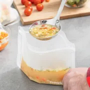 Conjunto de Sacos Reutilizáveis para Alimentos Freco   10 Peças Acessórios de Cozinha - nacloset 2