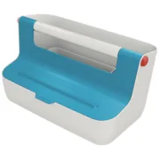 Caixa de Armazenamento Leitz Cosy Azul ABS 21,4 x 19,6 x 36,7 cm Asa de transporte Casa | Jardim - nacloset 2