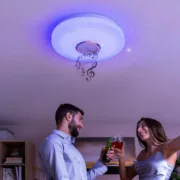 Candeeiro LED de Teto com Altifalante Lumavox InnovaGoods Candeeiros - nacloset