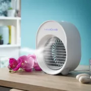 Mini Climatizador Humidificador por Ultrassons Ar condicionado e ventiladores - nacloset 2
