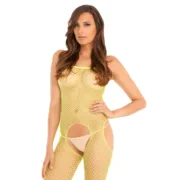 Bodystocking René Rofé Amarelo (Tamanho único) Lingerie e Roupa Interior - nacloset 2