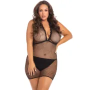 Vestido René Rofé Preto (L) Babydolls e bodies - nacloset