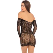Vestido René Rofé Preto (M/L) Babydolls e bodies - nacloset 2