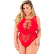 Body Pink Lipstick Vermelho L Babydolls e bodies - nacloset