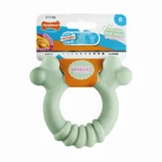 Mordedor para cão Nylabone SENSORY TACTILE RING Verde Manteiga de amendoim Frango S Animais de Estimação - nacloset