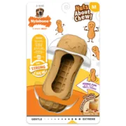 Brinquedo para cães Nylabone Castanho Manteiga de amendoim M Animais de Estimação - nacloset