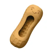Brinquedo para cães Nylabone Castanho Manteiga de amendoim M Animais de Estimação - nacloset 2
