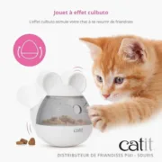 Comedouro automático Catit Rato Branco Plástico 1 L Animais de Estimação - nacloset 2