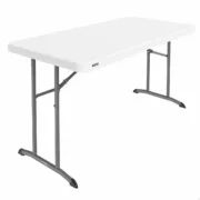 Mesa Dobrável Lifetime Branco 152 x 74 x 76 cm Casa | Jardim - nacloset 2