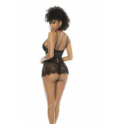 Babydoll Mapalé M Preto Babydolls e bodies - nacloset 2
