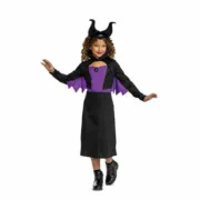 Fantasia para Crianças Disney Princess Malefica Classic Roxo Diadema 2 Peças Disfarces e artigos para festas - nacloset