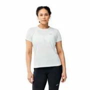 Camisola de Manga Curta Homem Brooks Sprint Free Sleeve Branco Azul Claro Moda | Acessórios - nacloset 2