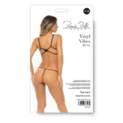 Conjunto de Lingerie René Rofé Preto (M/L) Cuequinhas e tangas - nacloset 2