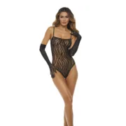 Body René Rofé Preto Tamanho único Babydolls e bodies - nacloset