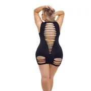Vestido Pink Lipstick Preto (Queen size) Babydolls e bodies - nacloset 2