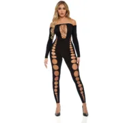 Bodystocking Pink Lipstick Preto (Tamanho único) Lingerie e Roupa Interior - nacloset