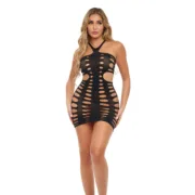 Vestido Pink Lipstick Preto (Tamanho único) Babydolls e bodies - nacloset