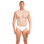 Conjunto de Lingerie Rainbow Party Branco S/M Fantasias eróticas - nacloset