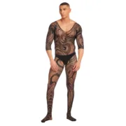 Conjunto de Lingerie Rainbow Party Preto L/XL Fantasias eróticas - nacloset