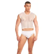 Conjunto de Lingerie Rainbow Party Branco L/XL Fantasias eróticas - nacloset