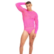 Conjunto de Lingerie Rainbow Party Cor de Rosa L/XL Fantasias eróticas - nacloset