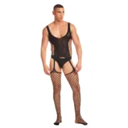 Conjunto de Lingerie Rainbow Party Preto L/XL Fantasias eróticas - nacloset