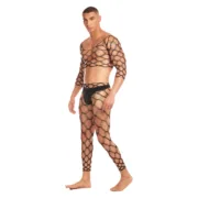 Conjunto de Lingerie Rainbow Party Preto (S/M) Cuequinhas e tangas - nacloset