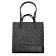 Bolsa a Tiracolo Michael Kors Kelli Preto 30 x 27 x 9 cm Acessórios de Moda - nacloset