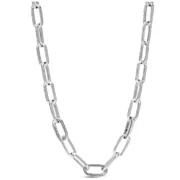 Colar feminino Pandora 399590C00-45 Prateado Acessórios de Moda - nacloset