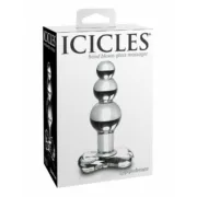 Plug Anal Pipedream Icicles Transparente Consoladores - nacloset 2
