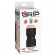 Masturbador Endurance Jack Ass Pipedream Tight Grip Pussy & Ass Masturbator Preto Consoladores - nacloset