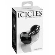 Plug Anal Pipedream Icicles Preto Consoladores - nacloset 2