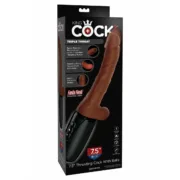 Vibrador Pipedream King Cock Plus Castanho Sexshop - nacloset 2