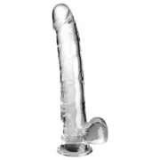 Dildo Realista Pipedream – King Cock Transparente Consoladores - nacloset