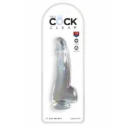 Dildo Pipedream King Cock Clear TPE Consoladores - nacloset 2
