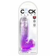 Dildo Pipedream King Cock Clear TPE Consoladores - nacloset 2