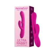 Vibrador Dupla Estimulação FemmeFunn Ultra Rabbit Cor de Rosa Sexshop - nacloset 2