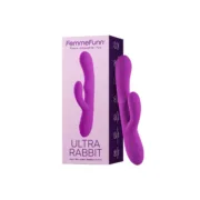 Vibrador Dupla Estimulação FemmeFunn Ultra Rabbit Roxo Sexshop - nacloset 2