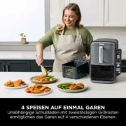 Fritadeira de Ar NINJA SL400EU 9,5 L Cinzento Cozinha | Gourmet - nacloset 2