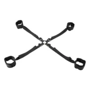 Kit Escravo Sexual Sportsheets Velvet Noir Algemas, mordaças e braçadeiras - nacloset