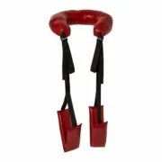 Kit Escravo Sexual Sportsheets Saffron Thigh Vermelho Algemas, mordaças e braçadeiras - nacloset 2